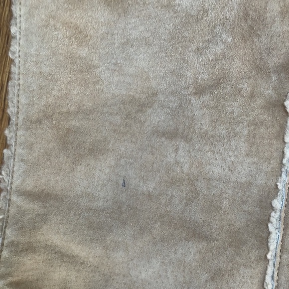 Vintage Suede Vest with Shearling Lining - Picture 7 of 8